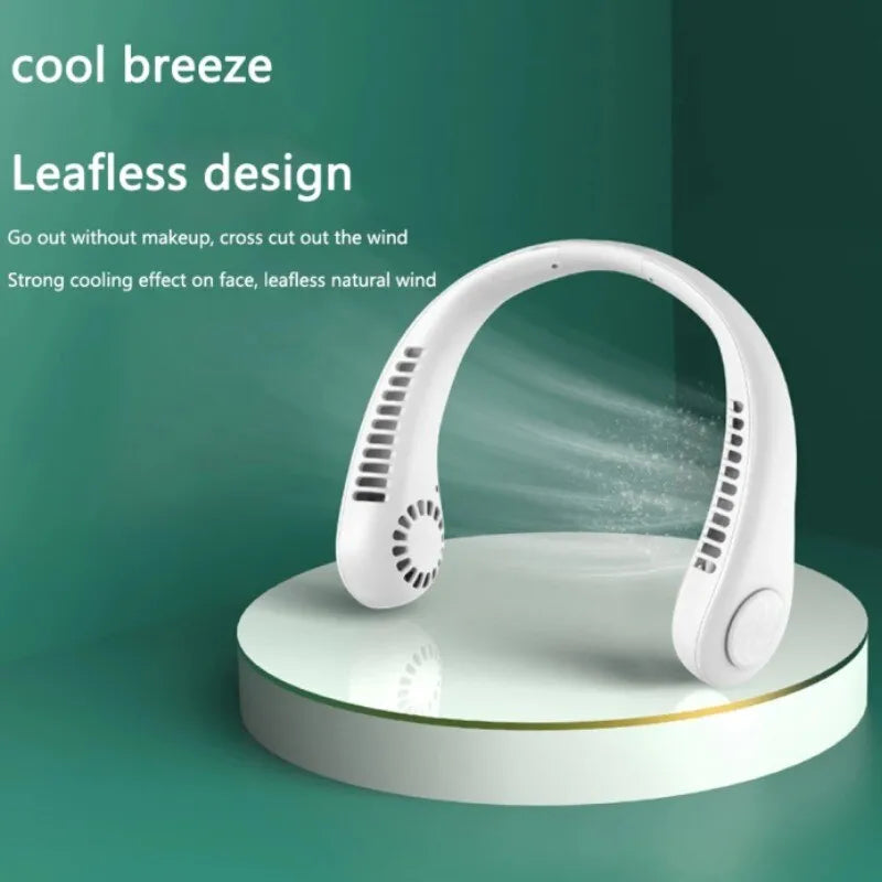 Portable Neck Fan Electric Wireless Fan