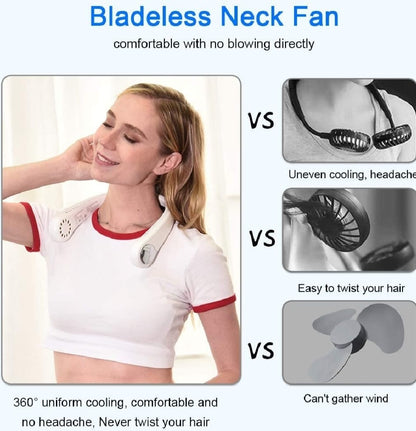 Portable Neck Fan Electric Wireless Fan