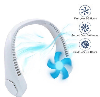 Portable Neck Fan Electric Wireless Fan
