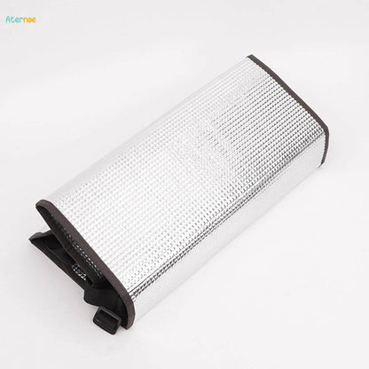 AC Outdoor Unit Protector Aluminium Cover With Straps